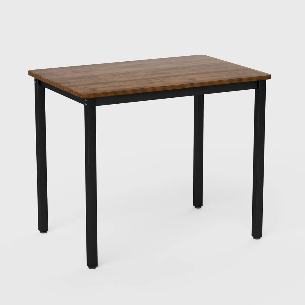 Table à manger compacte industrielle pour optimiser votre coin repas 90cm - 11