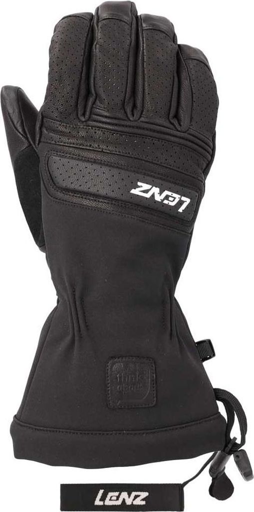 Lenz Think About Handschuhe Schwarz M Damen Schwarz M