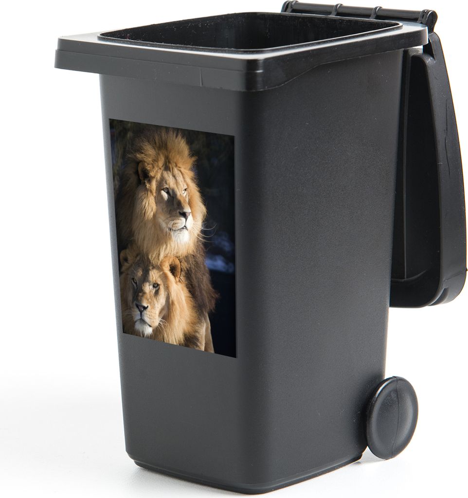 MuchoWow - Mültonnen-sticker - Sticker - Aufkleber für die Mülltonne