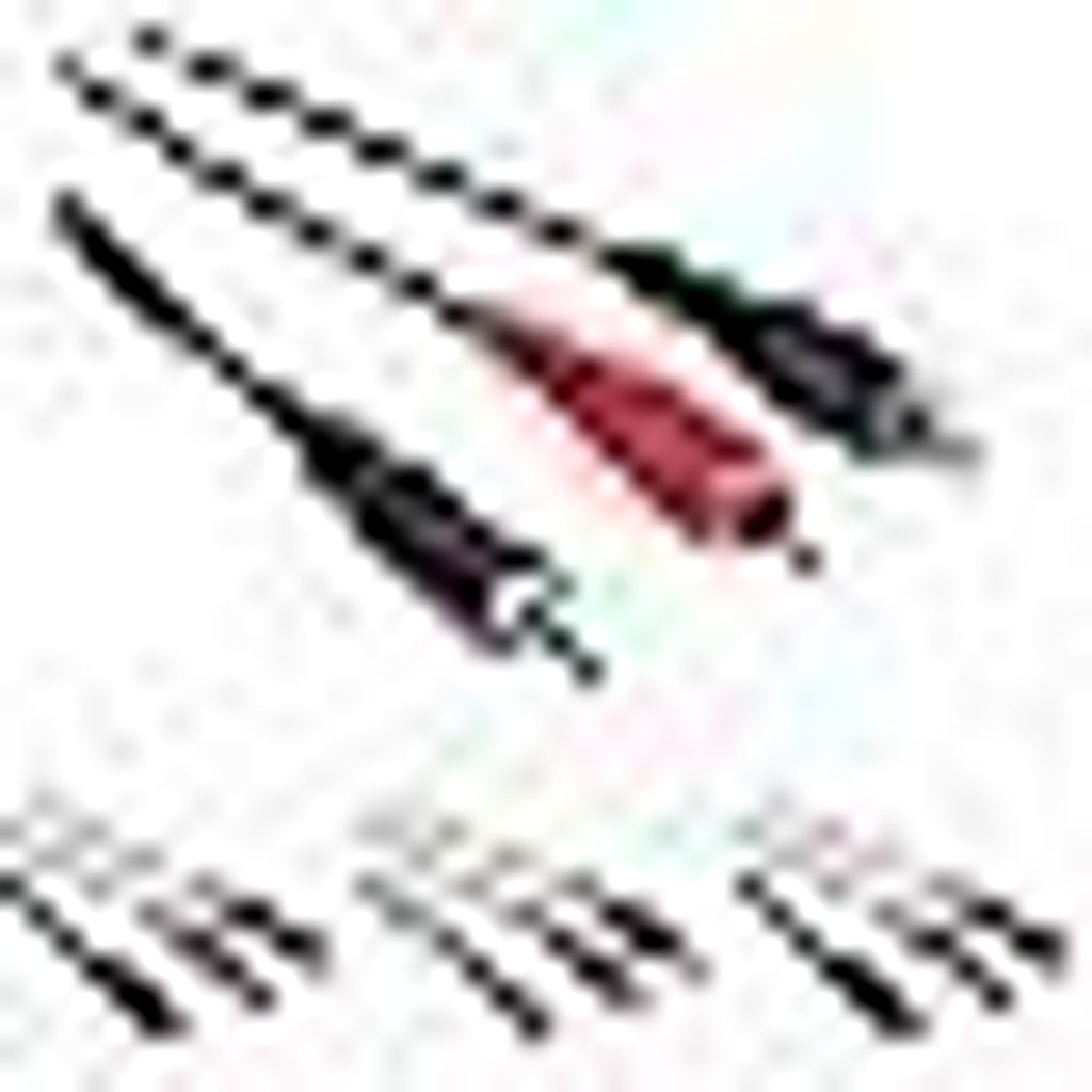 Klinke auf Cinch Y Kabel 15m, Klinkenstecker 3,5mm auf 2X Cinch RCA Stecker, Jack zu RCA, Stereo Audio, Für Digitalkamera, TV, Handys, MP3, HiFi, ...