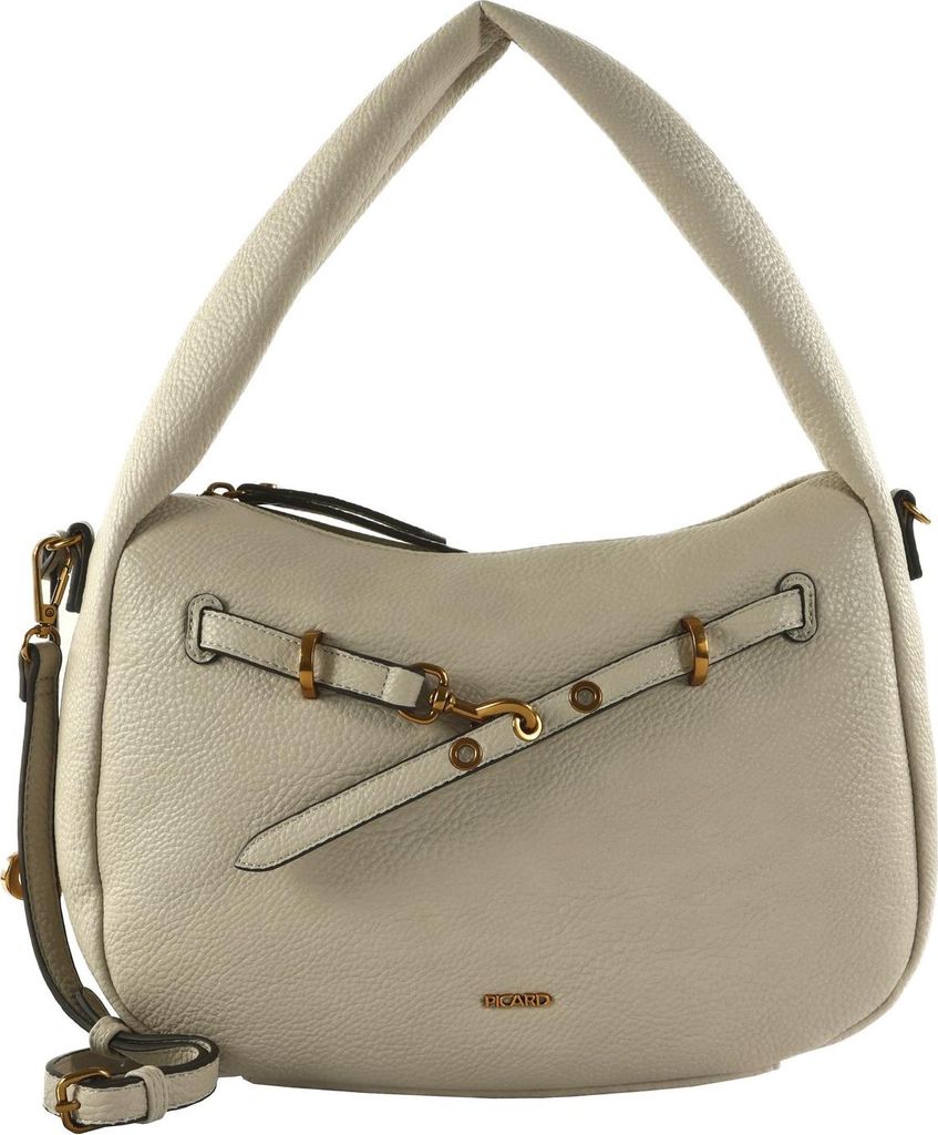 PICARD Schultertasche Umhängetasche Style Shoulder Bag Cream creme