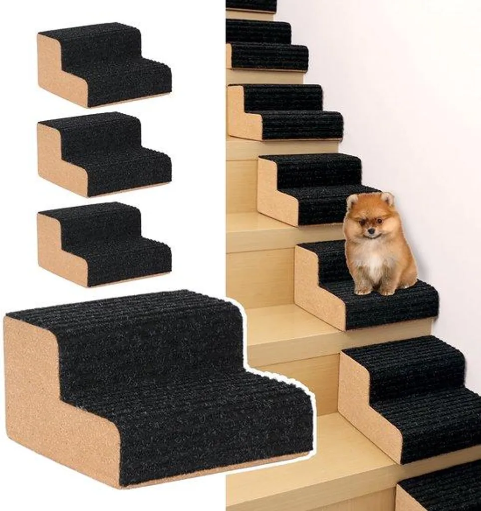 Éviter les sauts dangereux : escalier pour chien antidérapant et sûr