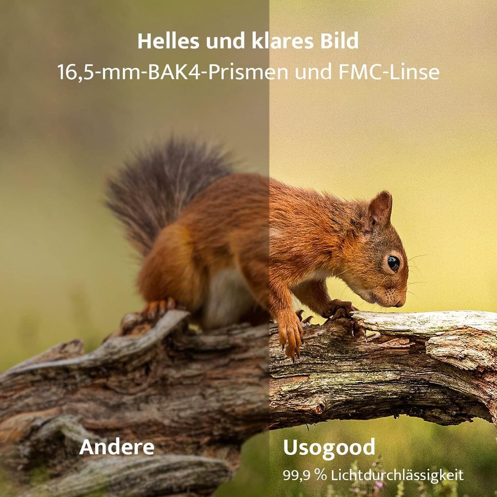 Dalekohled Usogood 10x42 10x42 HD Kompaktní dalekohled pro Obrázek produktu 4