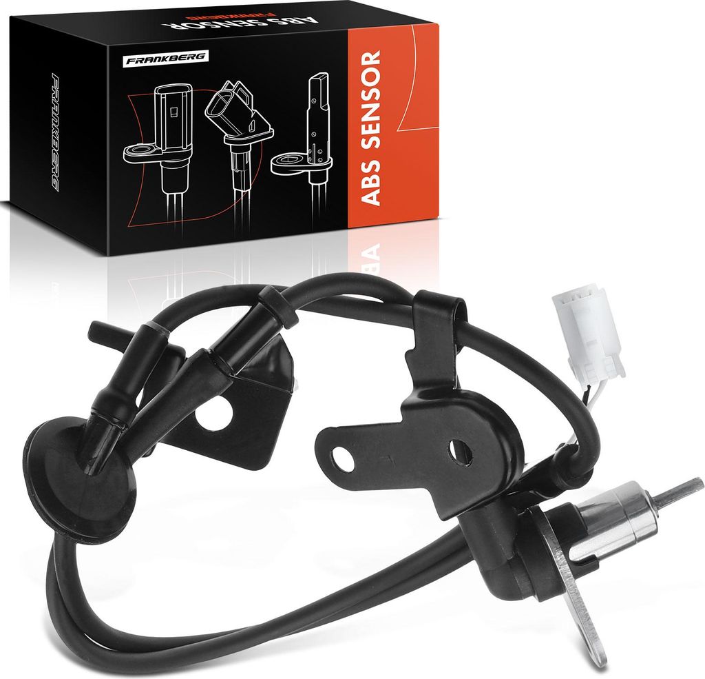 Frankberg 1x ABS Sensor Hinterachse links für Mazda 323 F VI BJ 323 S VI 1.3L 1.5L 1.6L 1.8L 2.0L 1998-2004