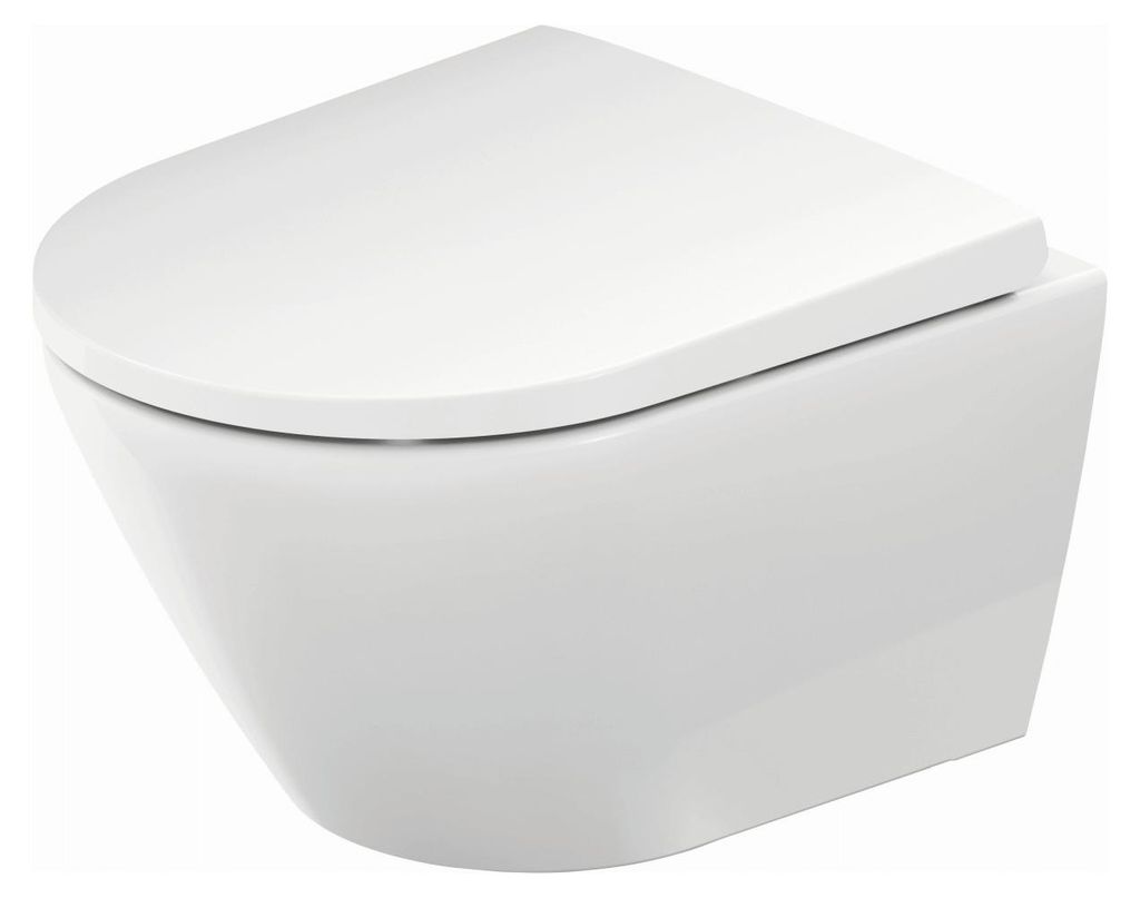 Duravit D-Neo - Toaleta wisząca, bez kołnierza, biała Zdjęcie produktu 