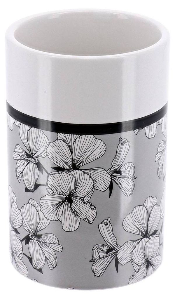 Bedruckter runder dolomitenbecher - graues ecrin - Tendance
