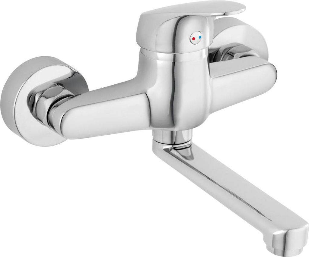 Miscelatore per lavabo a parete FERRO ONE, cromo Immagine del prodotto 