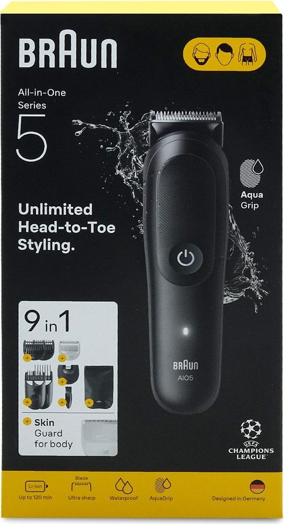 Series 5 All-in-One 5540  (schwarz, 9-in-1) Produktbild 