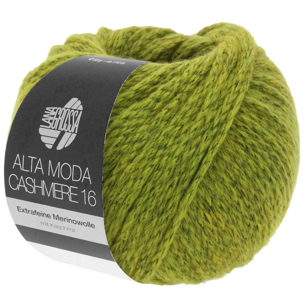 Lana Grossa -  Alta Moda Cashmere 16 0051 avocadogrün Produktbild 