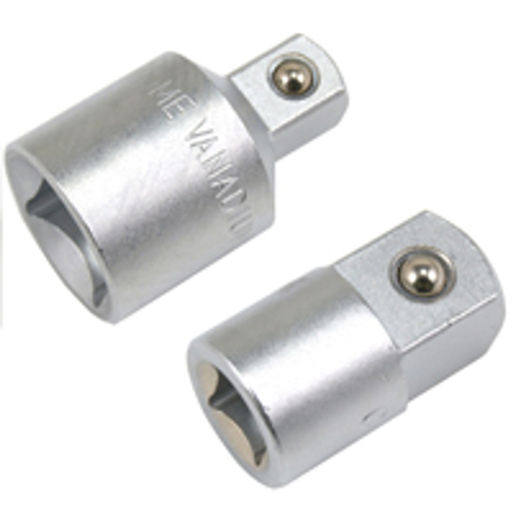 2 x Adaptersatz Übergangsteil Reduzierstück für Knarren und Ratschen 1/2"-3/4"