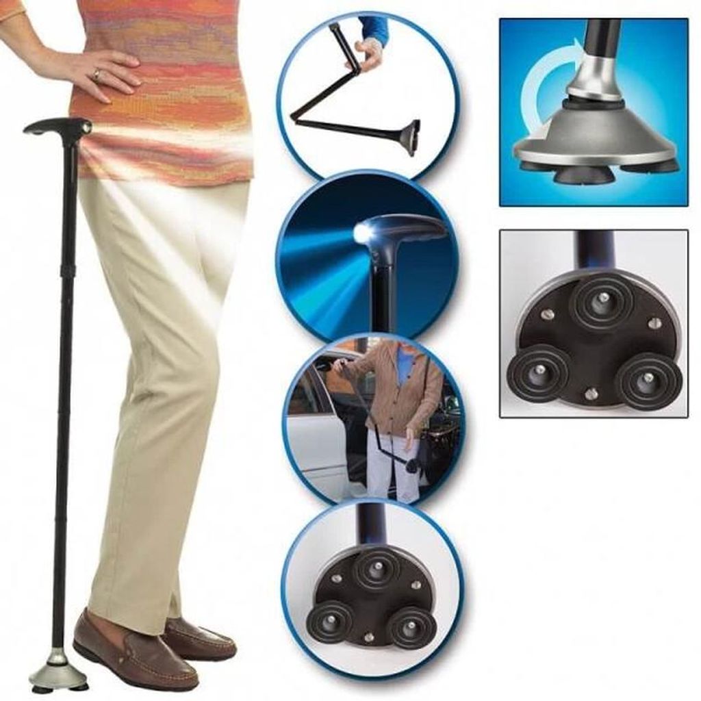 Verk 15250 Vychádzková palica Trusty Cane s LED osvetlením Obrázok produktu 