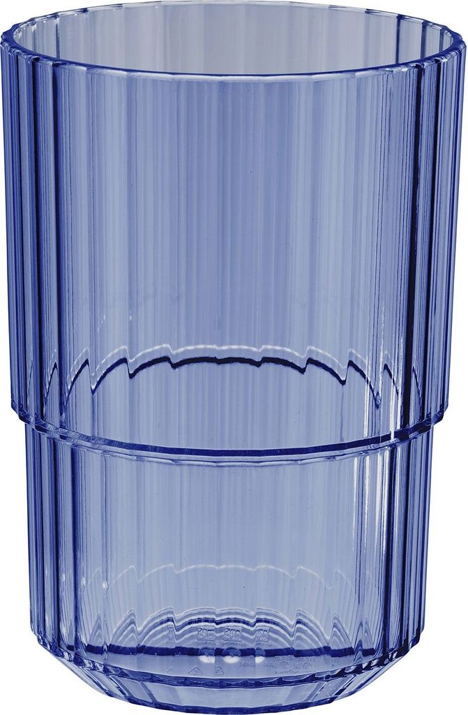 APS-Germany LINEA, Blau, Kunststoff, 48 Stück(e), Rund, klar, LINEA