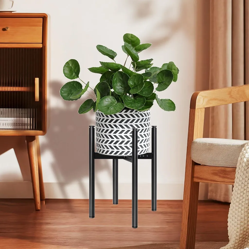 Support de pot de fleurs en métal ajustable - Décoration maison chic - 2