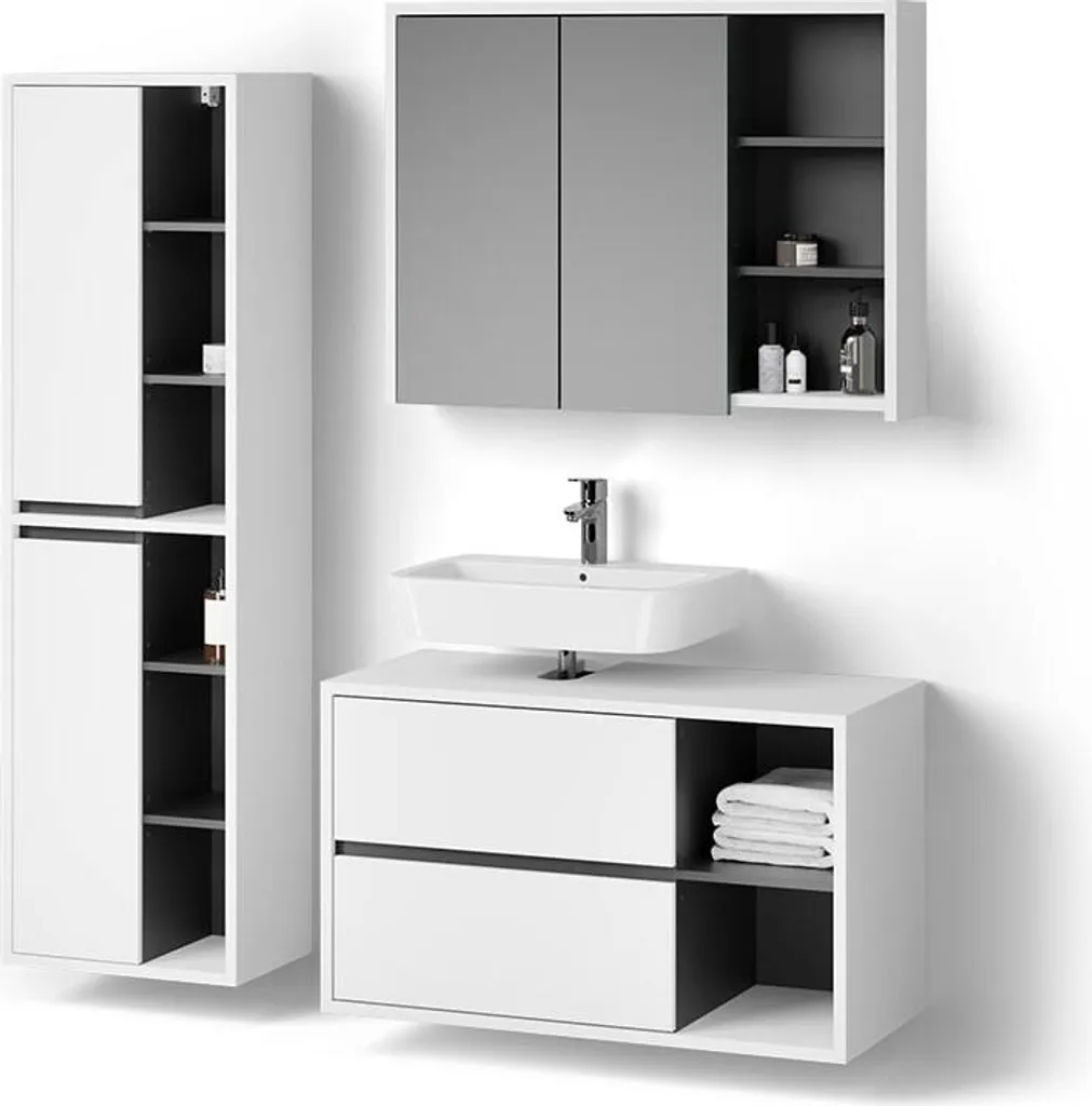 Optimisez votre espace avec le meuble de salle de bain Livinity Vomano