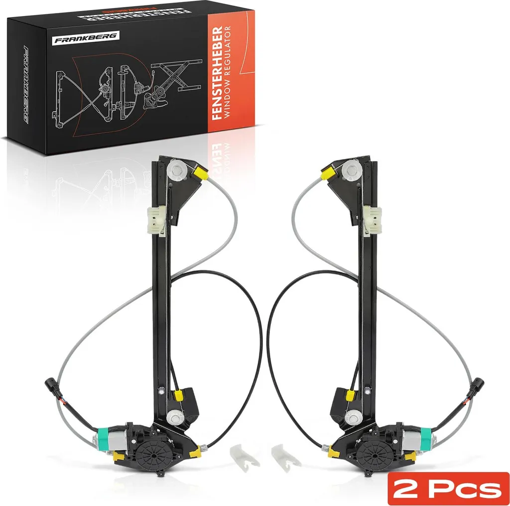 Mécanisme de Lève-vitre Électrique Arrière pour Scenic I MPV - 2 Pcs