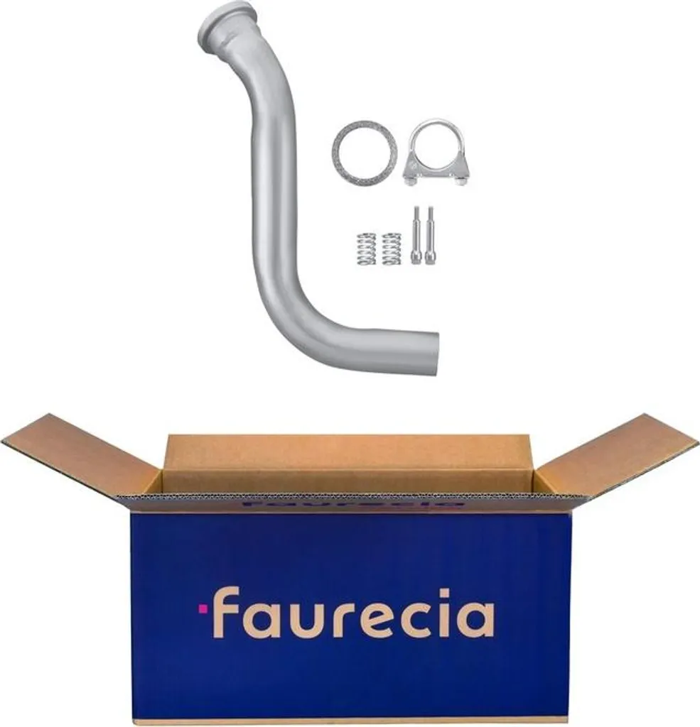 Tuyau d'échappement robuste HELLA 8LA 366 005-681 en acier traité