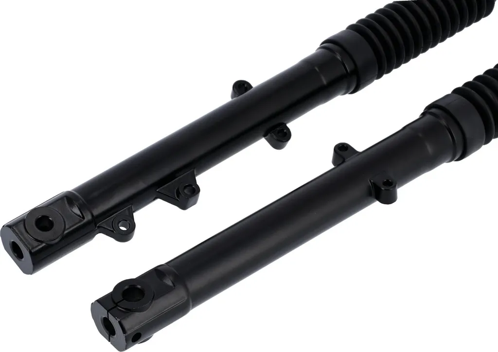 Fourche télescopique ZT-Tuning noire pour frein à disque Simson SR50