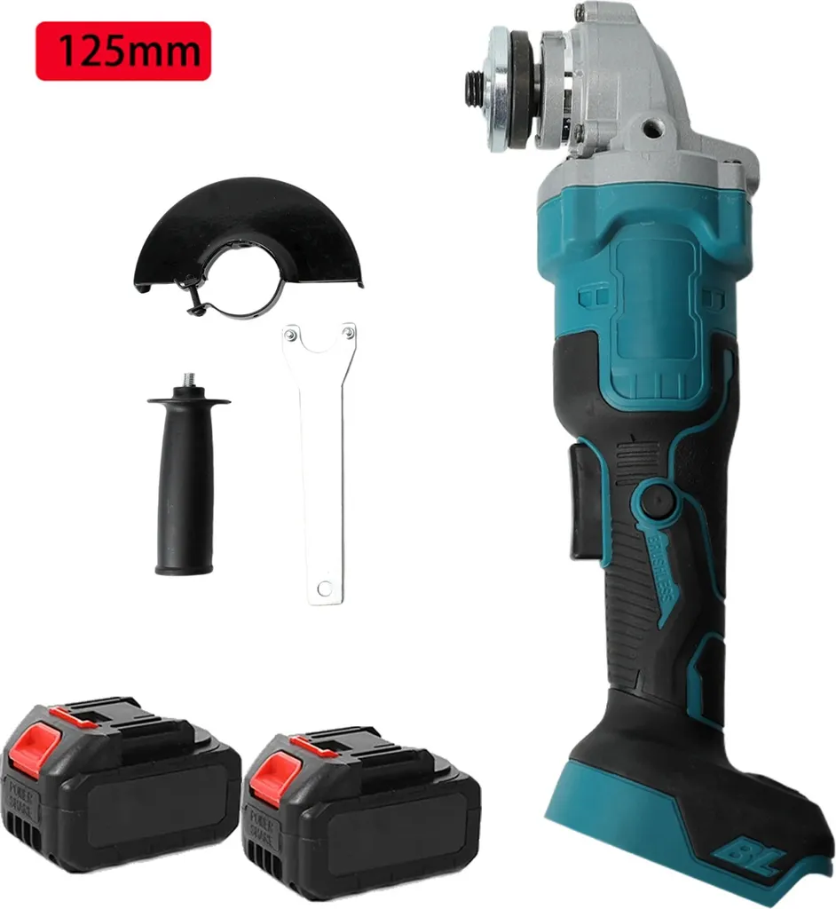 Meuleuse d'angle 125mm sans fil pour tronçonner et poncer les métaux