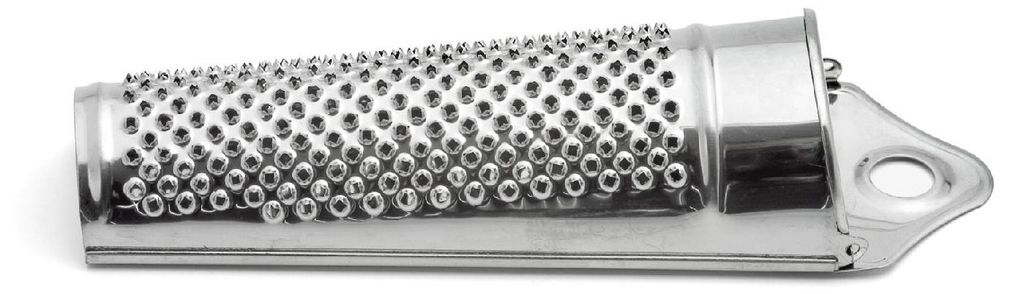 Karl Weis Muskatnussreibe, Edelstahl, 13,8 x 4,5 x 3,2 cm