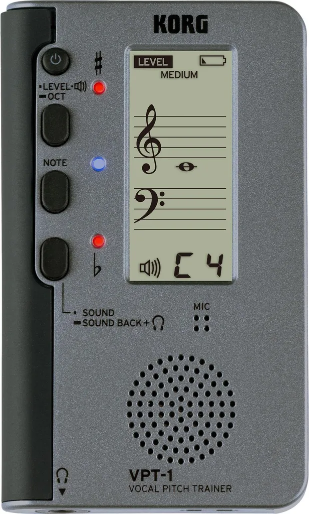 Accordeur Vocal KORG VPT-1 pour Apprendre à Chanter Juste au Quotidien
