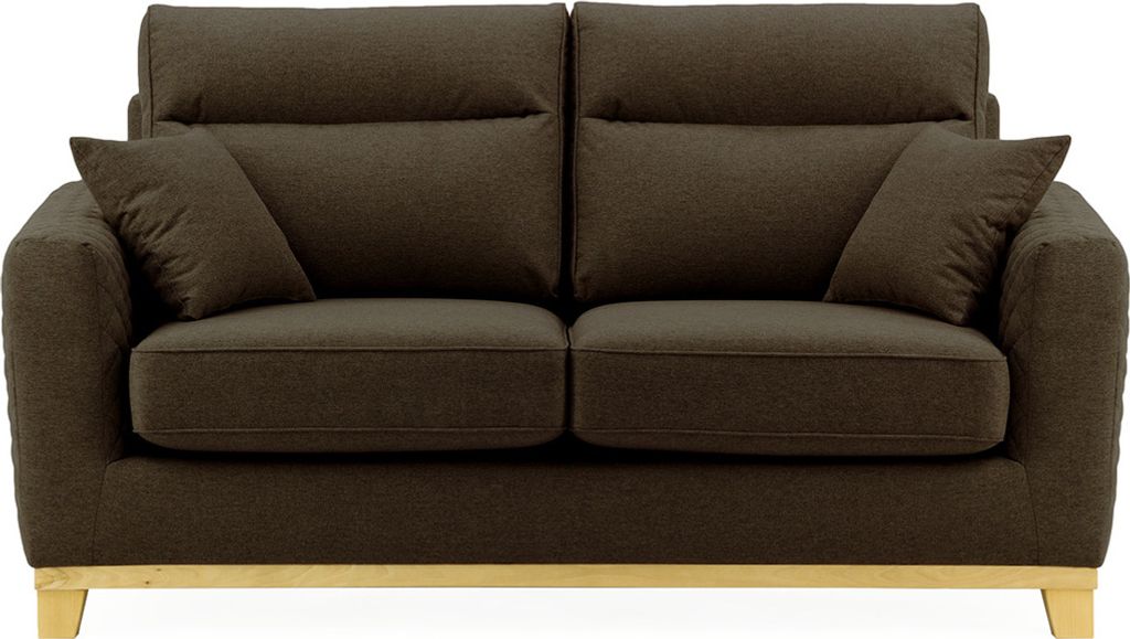 Zweisitzer-Sofa Belfort - Braun - Baku 12