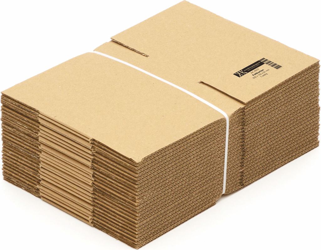 Smiley Pack 25 Stück Faltkartons 400 X 300 X 100 M Produktbild-Vorschau 5