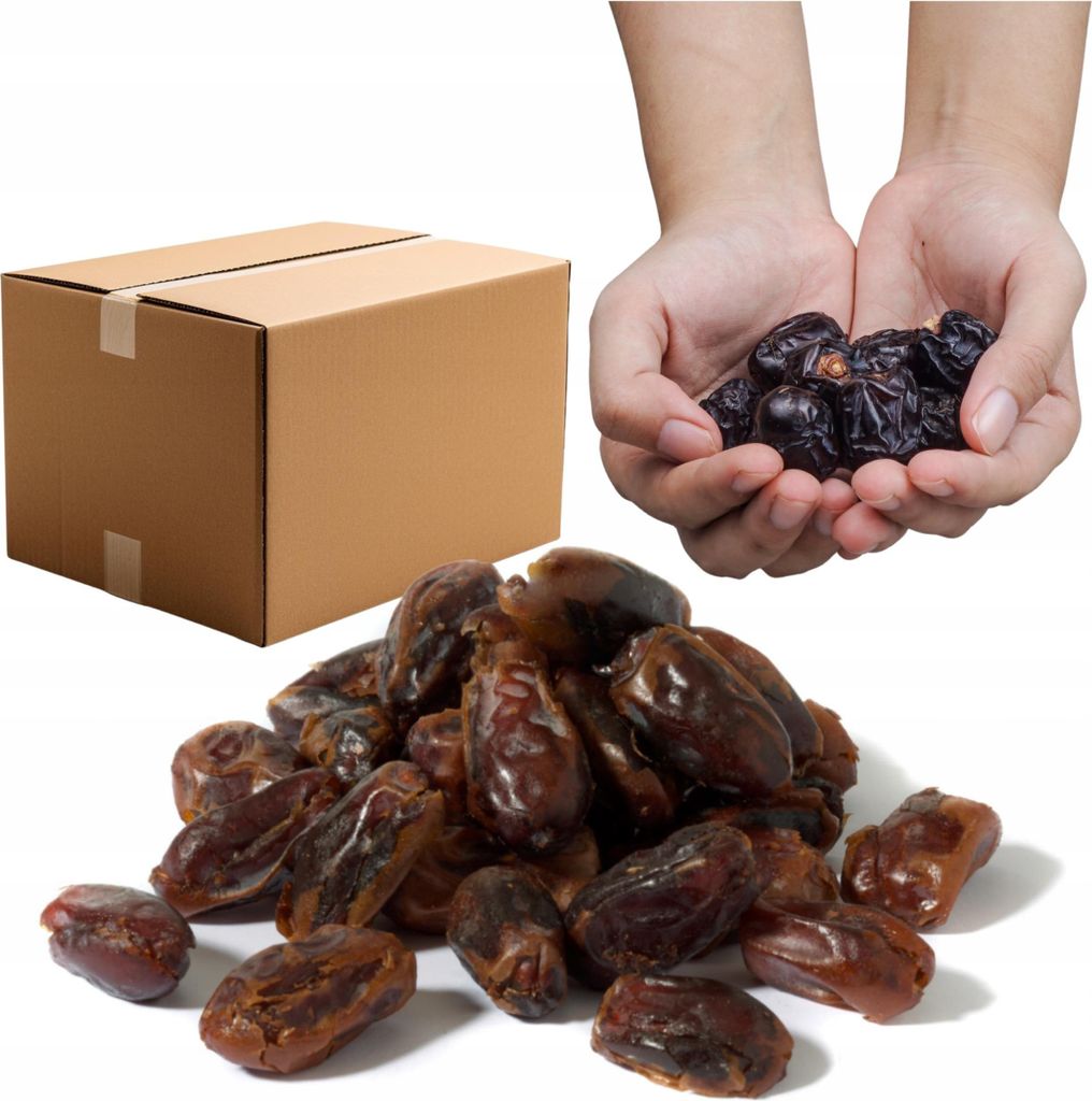 Getrocknete Datteln 10 KG - Entsteint - Ohne Zuckerzusatz - Unbehandelt - Orient-Küche