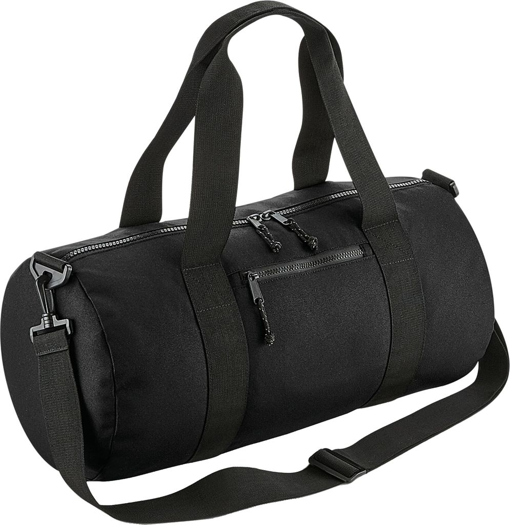 Bagbase - Reisetasche, recyceltes Material BC5628 (Einheitsgröße) (Schwarz)
