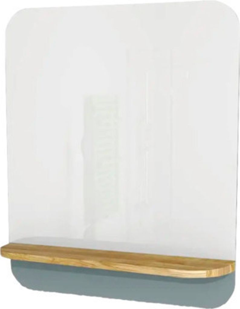 Badspiegel mit Holzablage Devo Gloria 2.0 70x86x14 cm Fjord Produktbild 