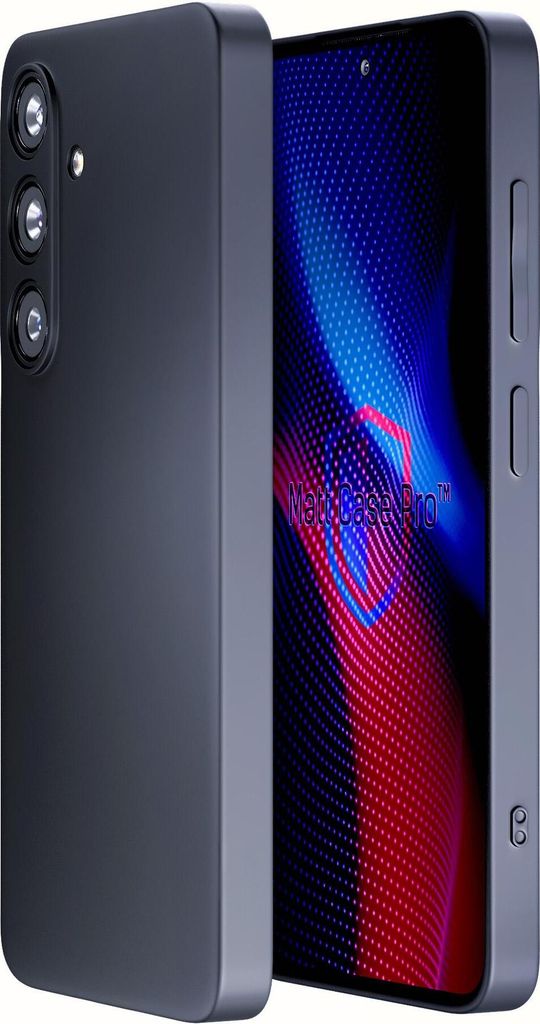 3mk Schutzhülle Matt Case Cover für Samsung Galaxy S24 FE schwarz Backcover