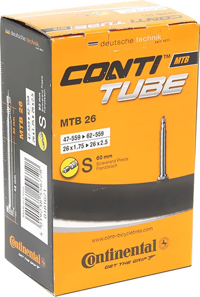 Continental 0181671 26' duše 'MTB 26', 26x1,75/2,50' Obrázek produktu 