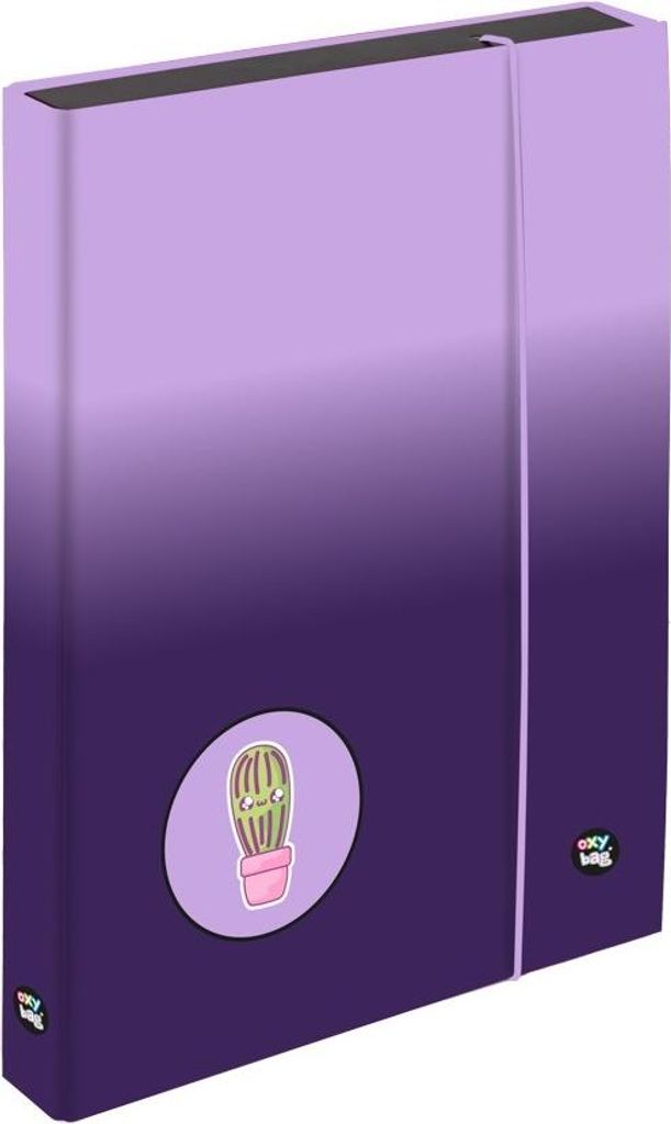 Oxybag Box für A4 Jumbo-Notizbücher – OXY NEXT Lila