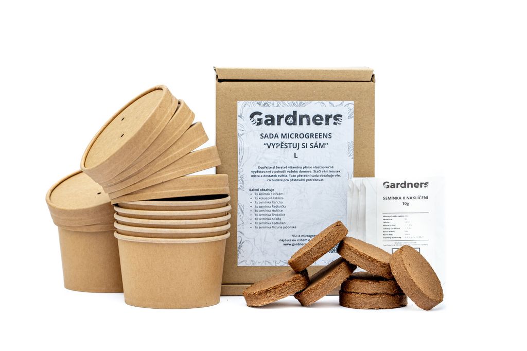 Gardners Sada microgreens "Vypěstuj si sám", L Obrázok produktu 