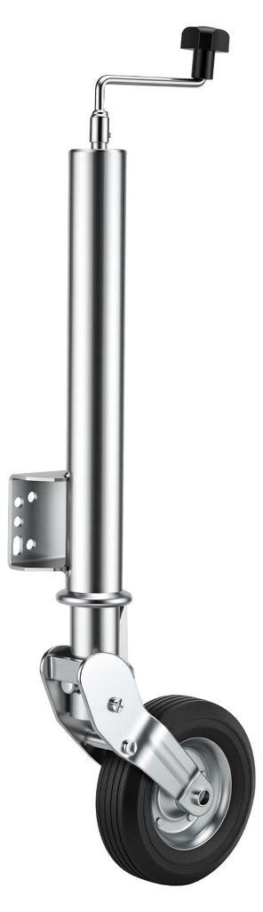 Wiltec automatisches Anhänger Stützrad mit 453 kg Stützlast Produktbild 