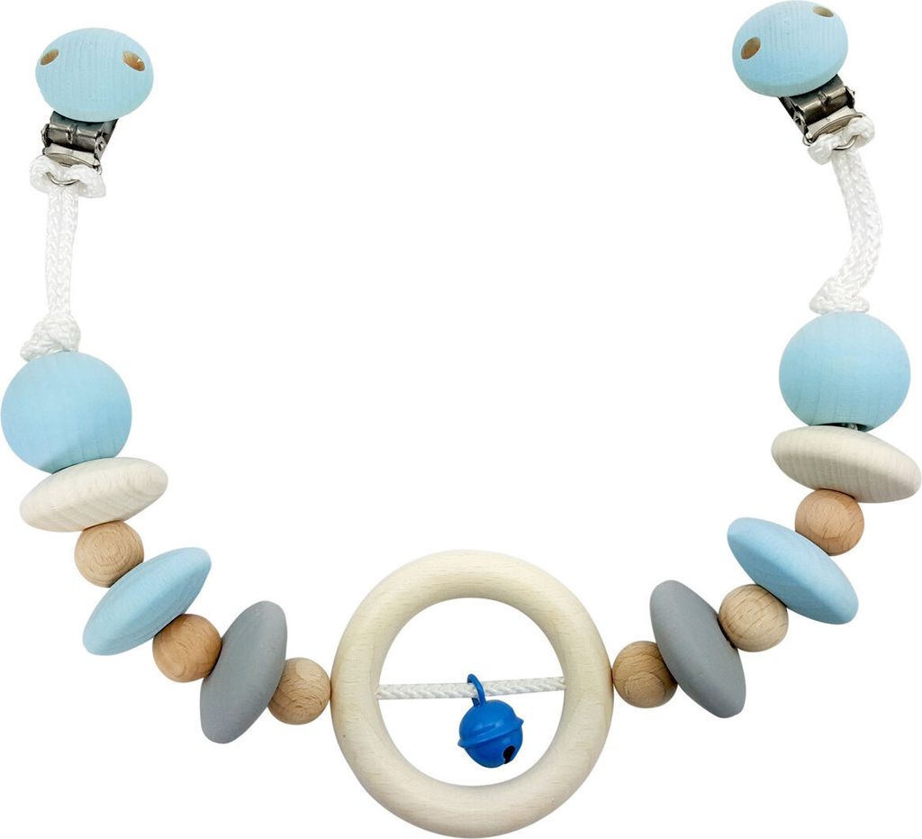 Wagenkette natur blau