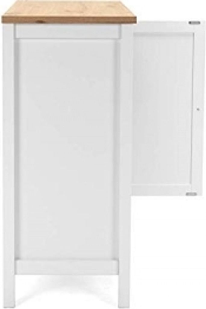 Finori Kommode Bergen 1 Weiß und Handwerkliche Eiche Produktbild 15