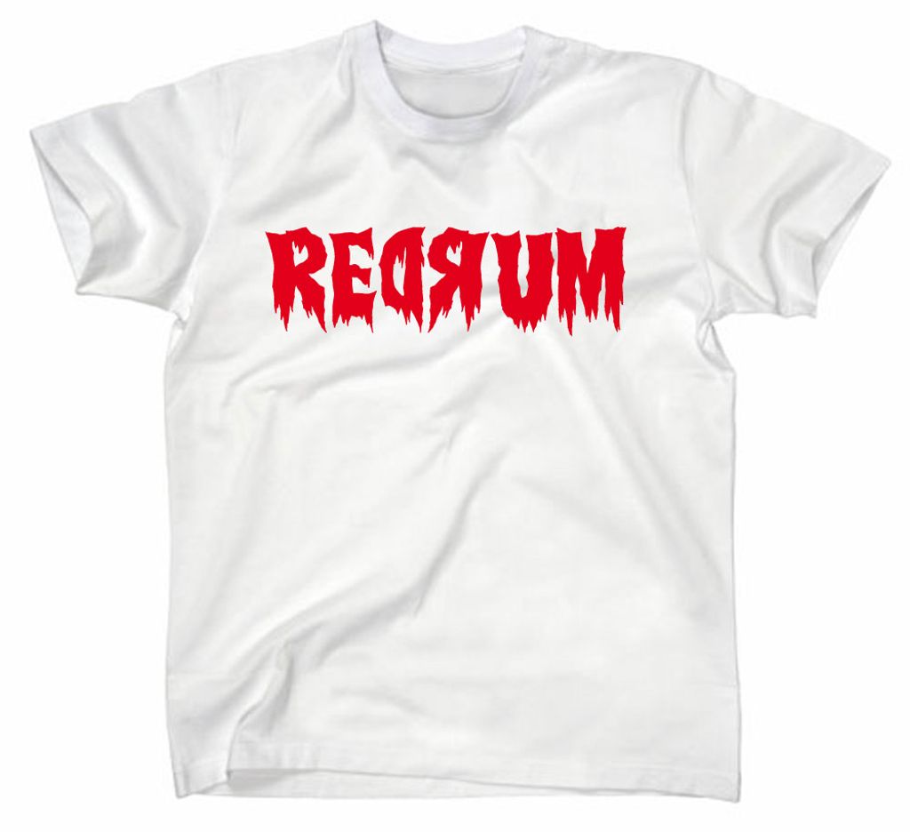 Styletex23 T-Shirt REDRUM Murder The Shining, weiss, M
