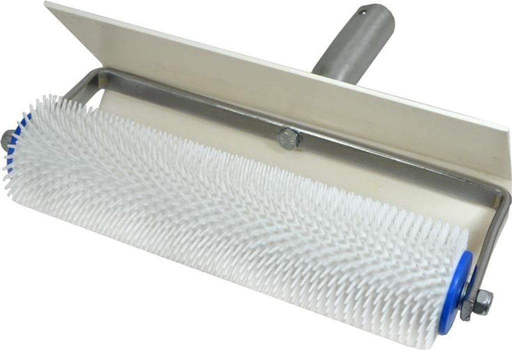 Stachelwalze mit Spritzschutz 250mm breit, Stachellänge 11mm