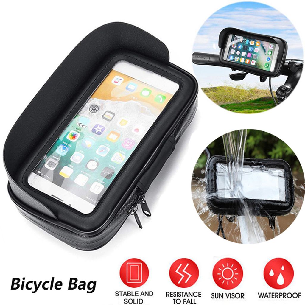 Fahrrad Lenker Rahmentasche Wasserdicht Touchscreen Bag Für 6.3 zoll Handy 