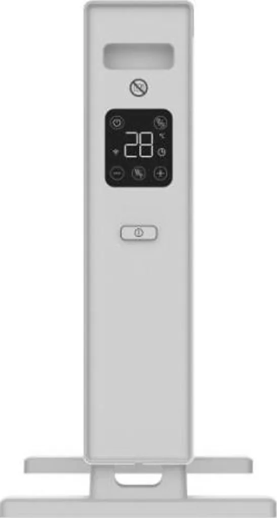 Chauffage électrique OCEANIC 2000W pour chambre et bureau blanc mat - 6