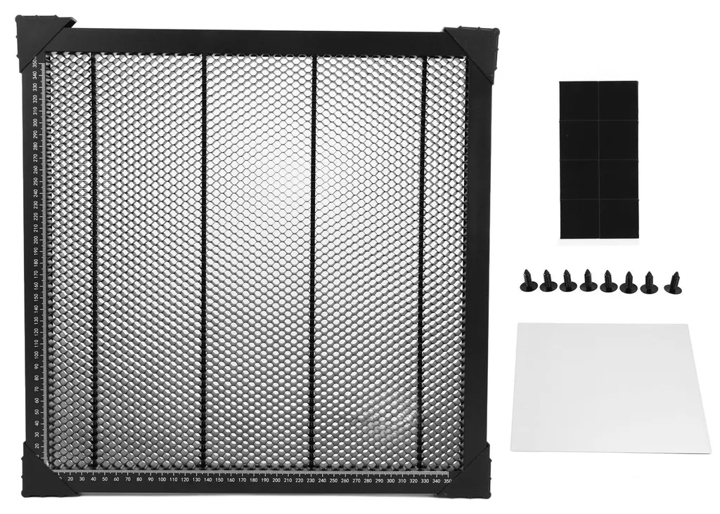 Table Laser Ruche 400x400 mm : Éliminez les Brûlures de Découpe Laser