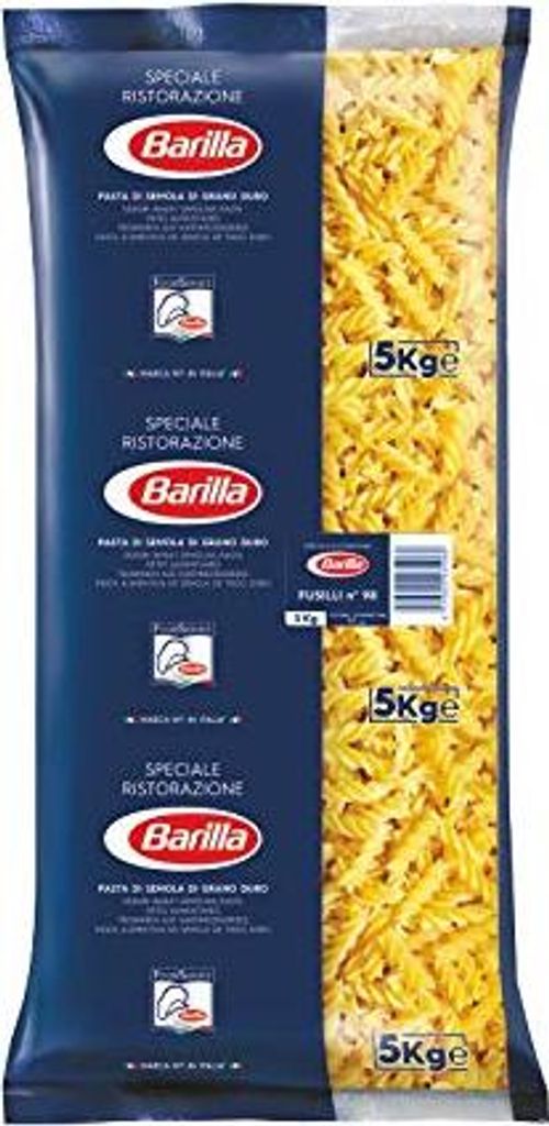 2x Barilla - Fusilli n.98 (5kg) Produktbild 