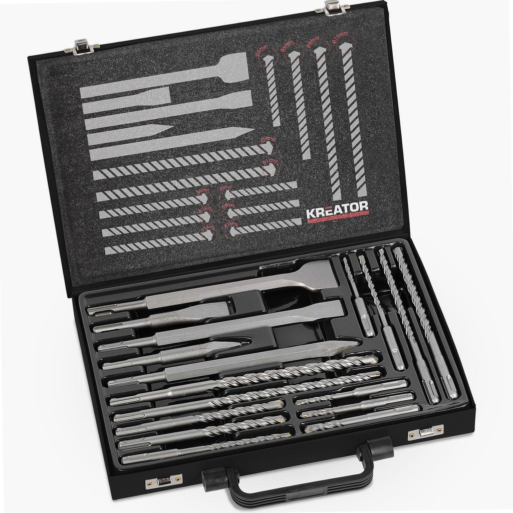 Kreator Krt012801 Mehrzweck-bohrer-set 17 Stücke Silber  Produktbild 