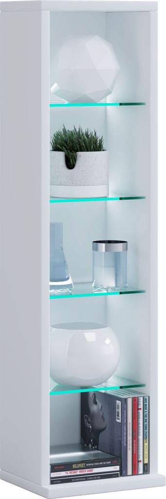 Rasato L Étagère avec 4 tablettes en verre, blanc. Image du produit 