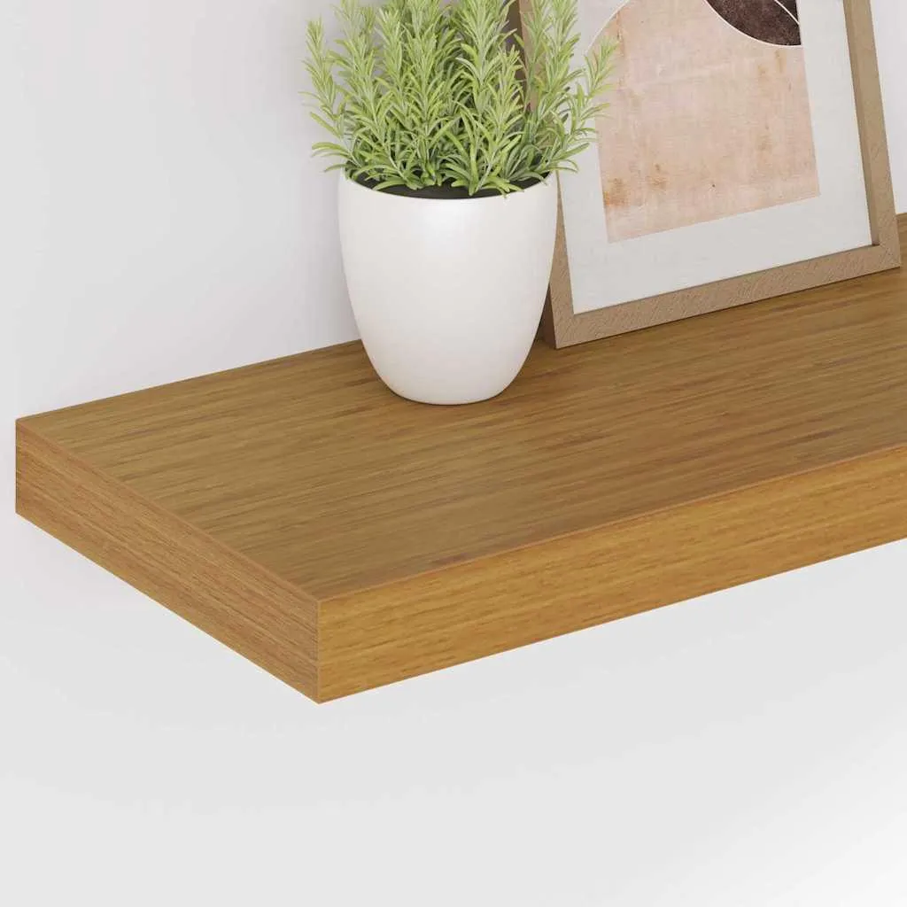 Maison Exclusive Mensole Sospese Beige 50cm - Set 4 Pezzi Design - 5