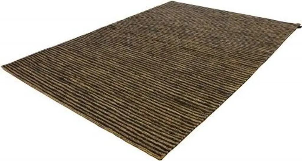 Tapis en Jute Naturel et Noir 120x180 cm - Style Bohème Chic Durable - 3