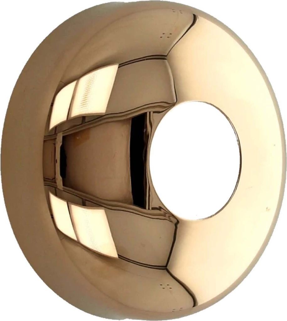 tecuro DESIGN-Hahnrosette 3/8 Zoll Ø 18 mm x Ø 57 mm x 30 mm - vergoldet