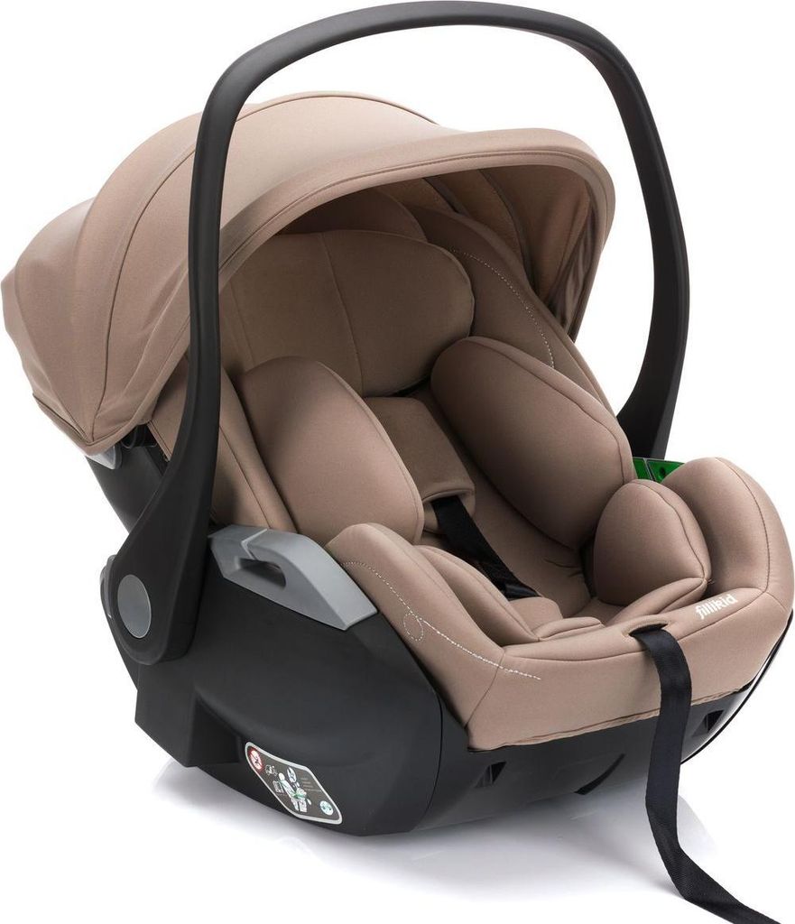 Fillikid Autositz Gr. 0 360 ° dessert brown