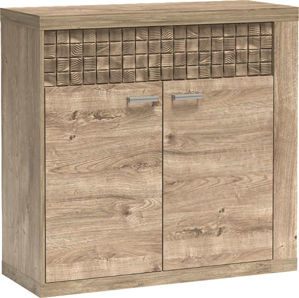 Wohnzimmer Anrichte, 102cm in Eiche NUSCO-161