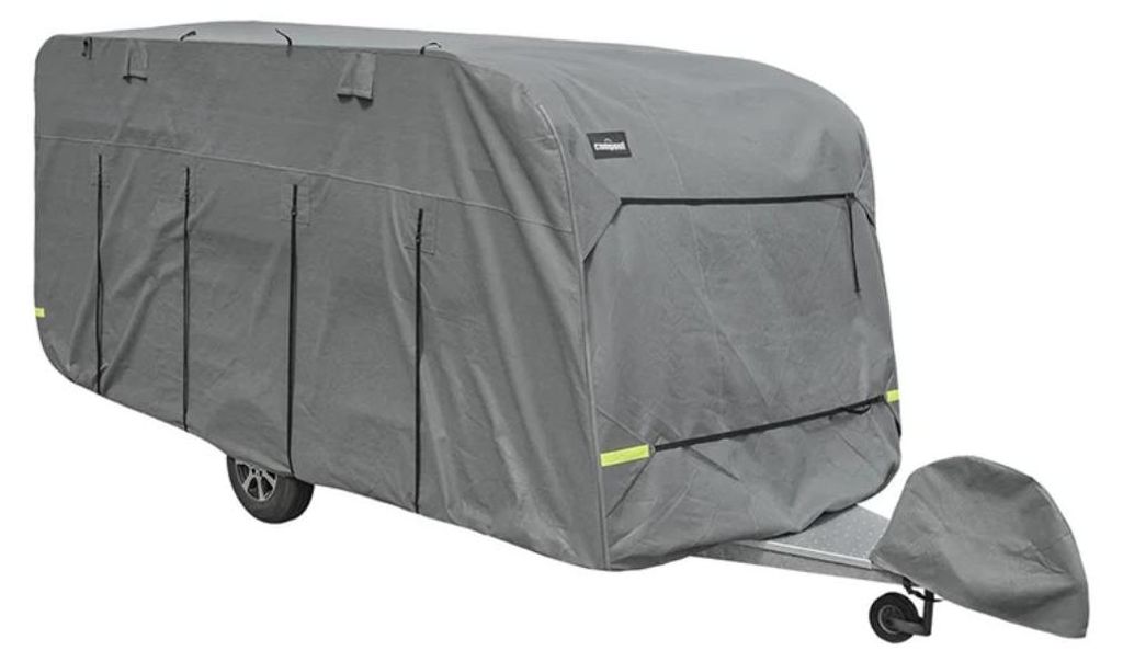 Campout Schutzplane für Wohnmobile 8,5 Meter – Geeignet für Wohnmobile bis 235 cm Breite und 270 cm Höhe – Aufbewahrungstasche inklusive –...